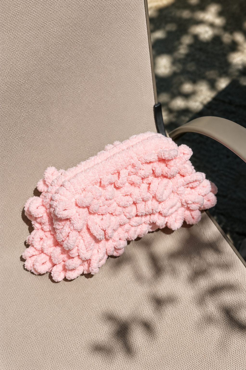 BLUSH PUFFY BAG (M)
