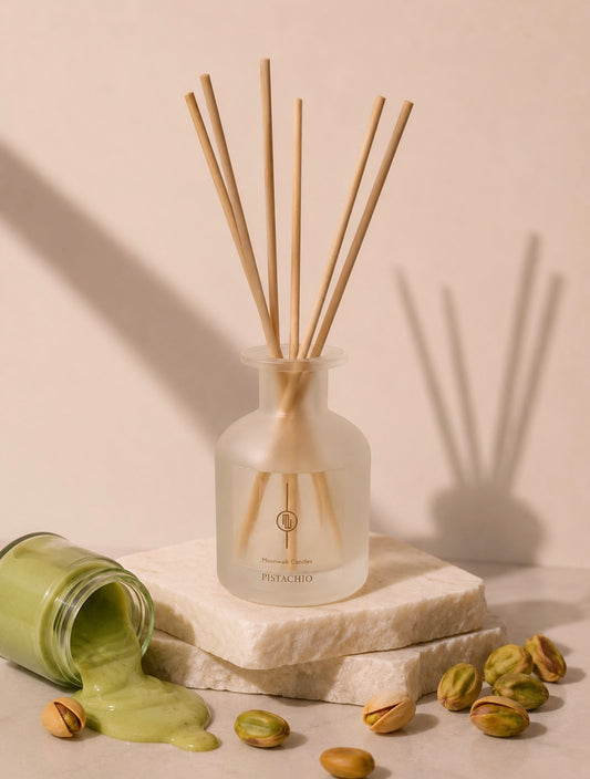 PISTACHIO REED DIFFUSER 150ml  – Βελούδινο Άρωμα Pistachio Lava Cream